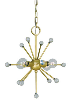 4-Light Polished Nickel Supernove Chandelier (84|3084 PN)