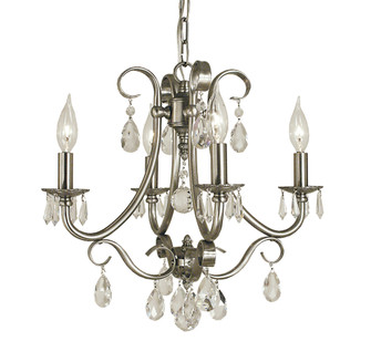 4-Light Mahogany Bronze Liebestraum Mini Chandelier (84|2994 MB)