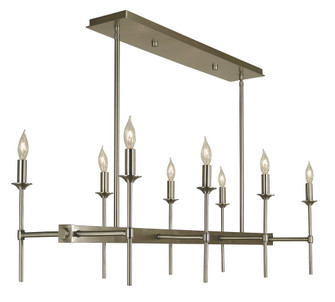 8-Light Antique Brass Chandler Island (84|4698 AB)