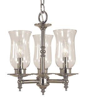 3-Light Antique Brass Sheraton Mini Chandelier (84|2508 AB)