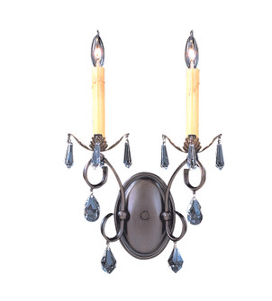 2-Light Mahogany Bronze Liebestraum Sconce (84|9902 MB)