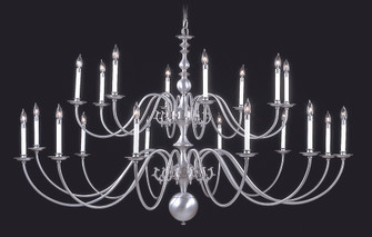 20-Light Mahogany Bronze Jamestown Foyer Chandelier (84|9145 MB)