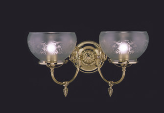 2-Light Polished Brass Chancery Sconce (84|7522 PB)