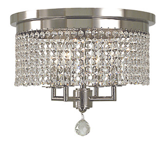 4-Light Polished Silver Princessa Flush / Semi-Flush Mount (84|2273 PS)