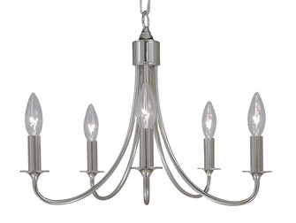 5-Light Roman Bronze Maisonette Mini Chandelier (84|1004 RB)