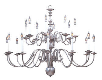 20-Light Satin Pewter Jamestown Foyer Chandelier (84|9138 SP)