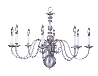 8-Light Mahogany Bronze Jamestown Dining Chandelier (84|9130 MB)