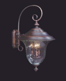 3-Light Raw Copper Carcassonne Exterior Wall Mount (84|8330 RC)