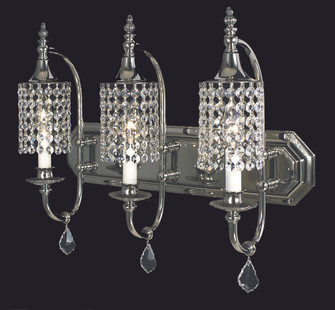 3-Light Polished Silver Princessa Dining Chandelier (84|2049 PS)