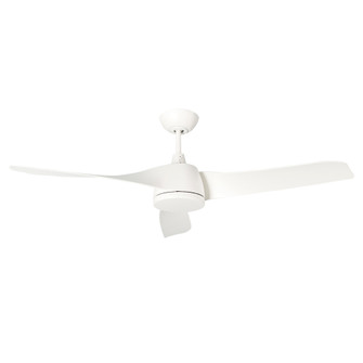 52'' 3-Blade 5CCT LED Ceiling Fan - Matte White with Etched Lens (670|1103LED-MWW-MWW)