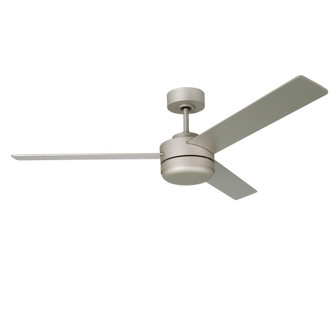 52'' 3-Blade 5CCT LED Ceiling Fan - Brushed Pewter with Etched Lens (670|1100LED-BP-BP)