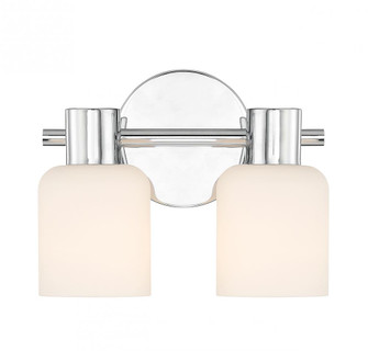 Strand 2-Light Bathroom Vanity Light in Chrome (641|L8-9022-2-11)