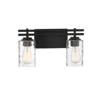 Baxter 2-Light Bathroom Vanity Light in Black (641|L8-6090-2-BK)