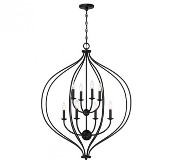 Orchid 8-Light Pendant in Matte Black (641|L7-1299-8-89)
