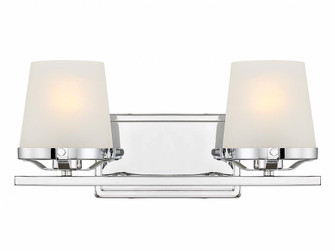 Klein 2-Light Bathroom Vanity Light in Polished Chrome (641|L8-5250-2-11)