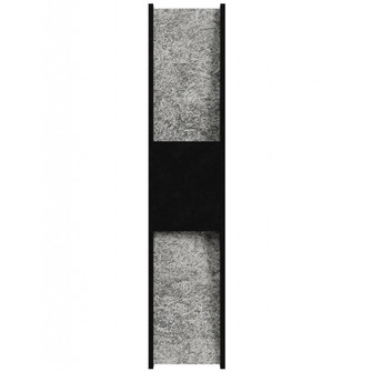 Avenue Outdoor 24''H  Rectangular Panel LED Wall Sconce in Black Natural Stone (4450|AV5624-BLK)