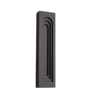 Avenue Outdoor 36''H 3-CCT LED Rectangular Curved Top Wall Sconce in Dark Bronze (4450|AV10030-DBZ)