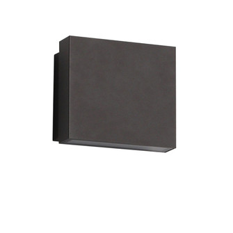 Avenue Outdoor 5'' Square Up/Down 3-CCT LED Wall Sconce in Black (4450|AV10002-BLK)