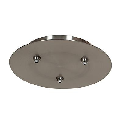 120v Input 12v Output Three-Port Round Canopy (7|87120UJ-BS)