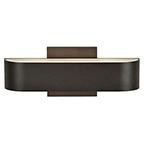 Bi-Directional Outdoor LED Wall Mount (7|20046LEDDMG-BRZ/FST)