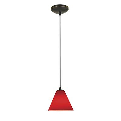 LED Pendant (7|28004-3C-ORB/RED)