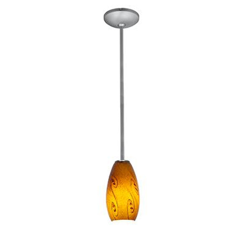 LED Pendant (7|28011-3R-BS/RUSKY)