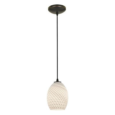 LED Pendant (7|28023-3C-ORB/WHTFB)