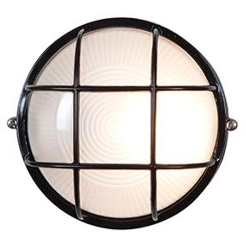 1 Light Outdoor LED Bulkhead (7|20296LEDDLP-BL/FST)