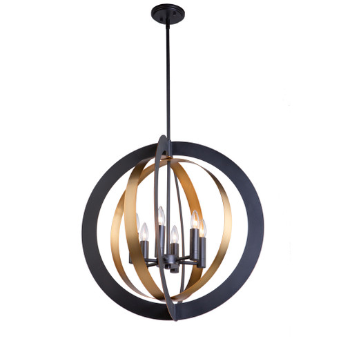 Capri 6-Light Chandelier (12|AC11236)