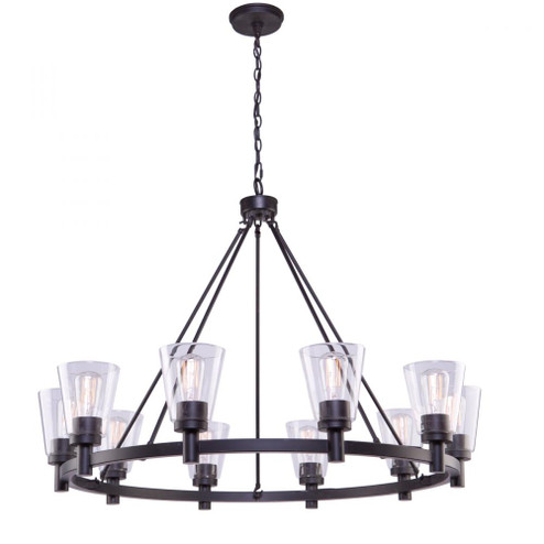 Clarence 10-Light Chandelier (12|AC10760OB)