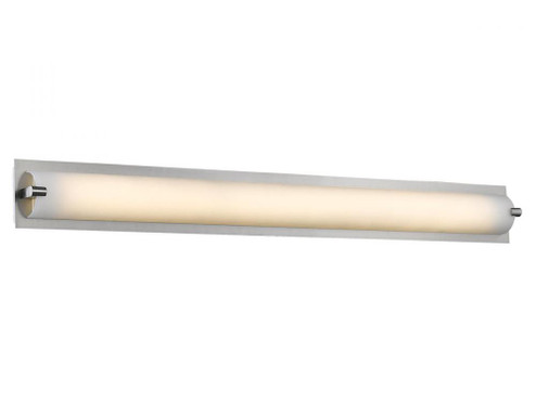 Cermack St. 38''  LED Resctangular  Vanity Bath Bar in Brushed Nickel  with Frosted Glass (4450|HF1116-BN)