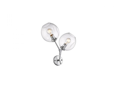 Fairfax Ave. 18'' Wall Sconce in Matte Chrome with Clear Glass (4450|HF8082-CH)