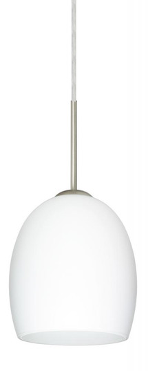 Besa Lucia Pendant Satin Nickel Opal Matte 1x75W Medium Base (127|1JC-169707-SN)