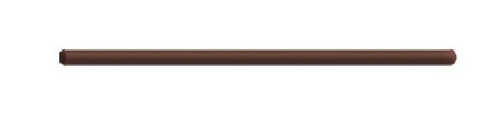 Besa 12In. Extension Post Bronze (127|R12-EXT12-BR)