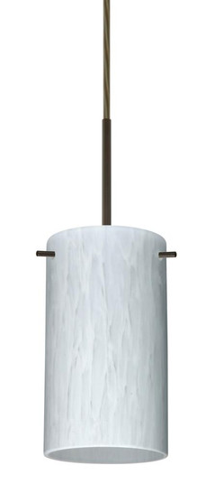 Besa Stilo 7 Pendant Bronze Carrera 1x40W B10 Med (127|1BT-440419-MED-BR)