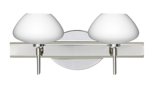 Besa Wall Peri Chrome Opal Matte 2x40W G9 (127|2SW-541007-CR)