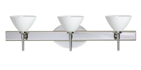 Besa Wall Domi Chrome White 3x40W G9 (127|3SW-174307-CR)