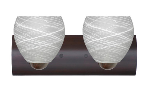 Besa Wall Bolla Bronze Cocoon 2x9W LED (127|2WZ-412260-LED-BR)