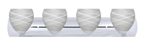 Besa Wall Bolla Chrome Cocoon 4x9W LED (127|4WZ-412260-LED-CR)