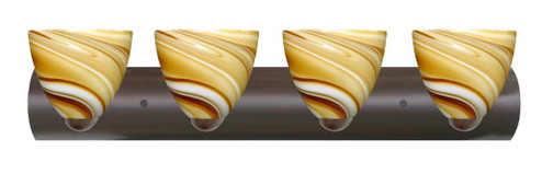 Besa Wall Sasha Bronze Honey 4x9W LED (127|4WZ-7572HN-LED-BR)