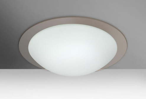 Besa Ceiling Ring 15 White/Transparent Smoke 2x60W Medium Base (127|977102C)
