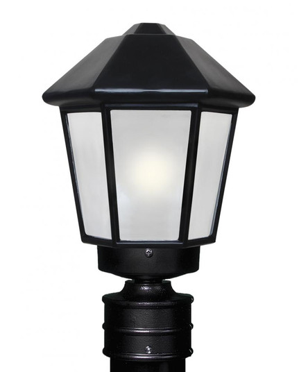 Costaluz 3272 Series Post Black 1x75W A19 (127|327257-POST-FR)