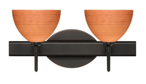 Besa Wall Brella Bronze Cherry 2x5W LED (127|2SW-4679CH-LED-BR)