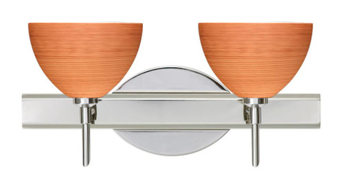 Besa Wall Brella Chrome Cherry 2x5W LED (127|2SW-4679CH-LED-CR)