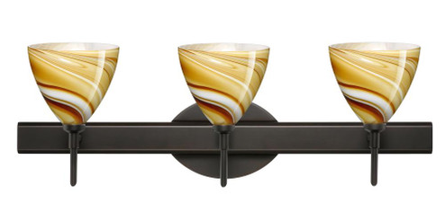 Besa Wall Mia Bronze Honey 3x5W LED (127|3SW-1779HN-LED-BR)