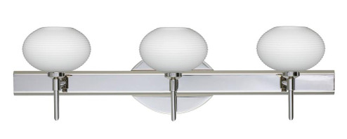 Besa Wall Lasso Chrome Opal Matte 3x5W LED (127|3SW-561207-LED-CR)