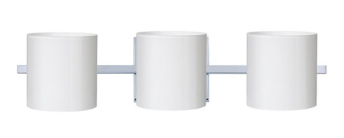 Besa Wall Pogo Chrome Opal Glossy 3x5W LED (127|3WS-718006-LED-CR)