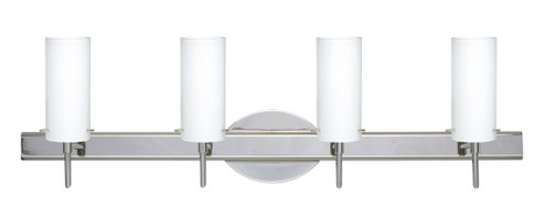 Besa Wall Copa 3 Chrome Opal Matte 4x5W LED (127|4SW-440307-LED-CR)