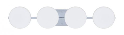 Besa Wall Ciro Chrome Opal Matte 4x5W LED (127|4WS-773807-LED-CR)