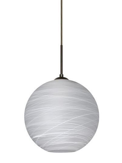 Besa Coco 10 Pendant, Cocoon, Bronze Finish, 1x60W Medium Base (127|1JT-COCO1060-BR)